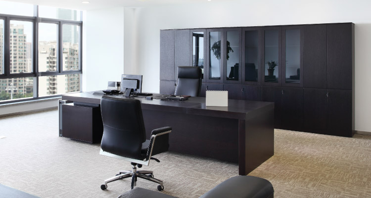 圣奥办公家具为国家电投设计领导办公空间实拍图