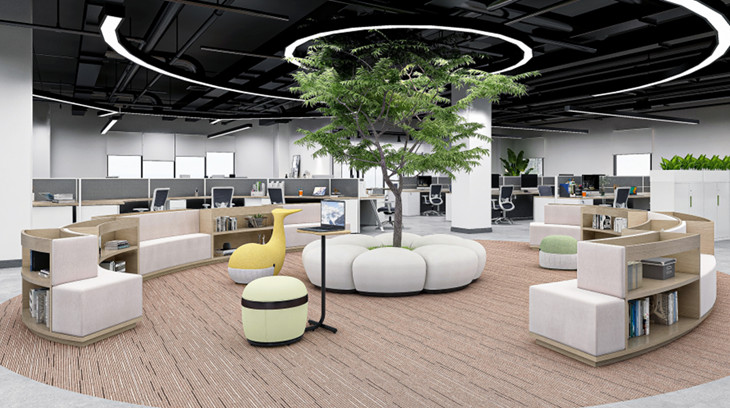 圣奥办公家具 办公室空间设计方案