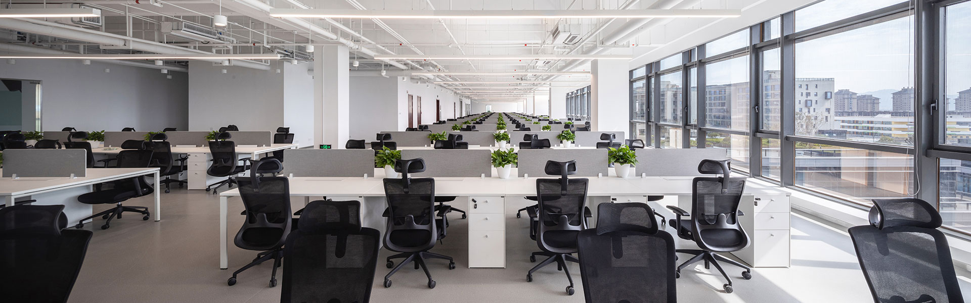 圣奥办公家具为来未来科技有限公司打造高效有序的职员办公空间实拍图