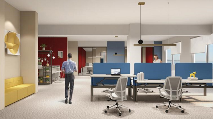 圣奥为销售/业务团队打造的办公空间