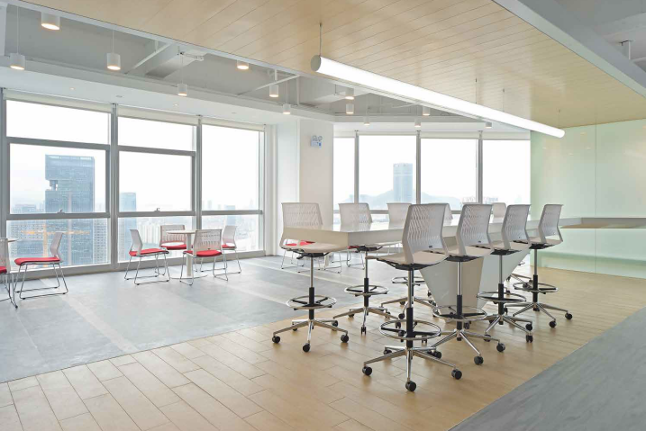 浙江圣奥办公家具为富士康提供办公家具及空间解决方案