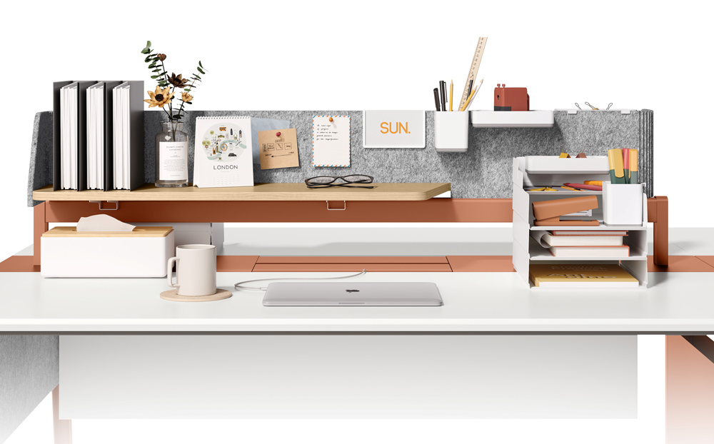 圣奥人性化设计的办公桌面 圣奥人性化设计的办公桌面