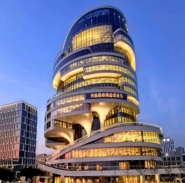 天盟大厦夜景图 天盟大厦夜景图