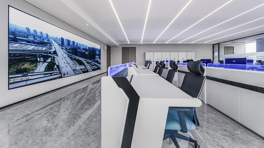 圣奥为龙成集团打造的中控室 圣奥为龙成集团打造的中控室