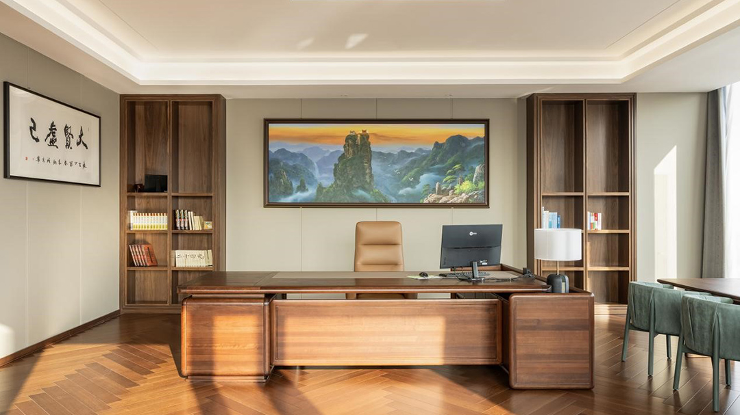 圣奥为龙成集团打造的领导办公空间 圣奥为龙成集团打造的领导办公空间
