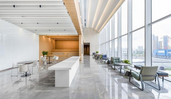 圣奥办公家具为平阳鳌江会展中心打造的接待空间实拍图 圣奥办公家具为平阳鳌江会展中心打造的接待空间实拍图