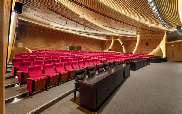 圣奥办公家具为平阳鳌江会展中心打造的专业报告厅实拍图 圣奥办公家具为平阳鳌江会展中心打造的专业报告厅实拍图