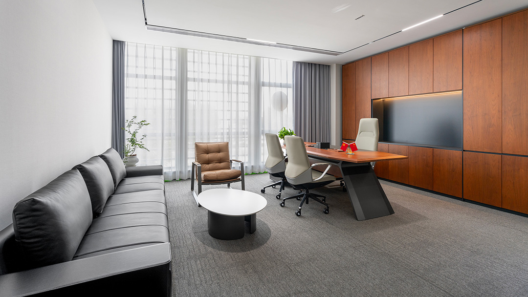 圣奥办公家具为某北京科技公司打造的高管空间实拍图 圣奥办公家具为某北京科技公司打造的高管空间实拍图