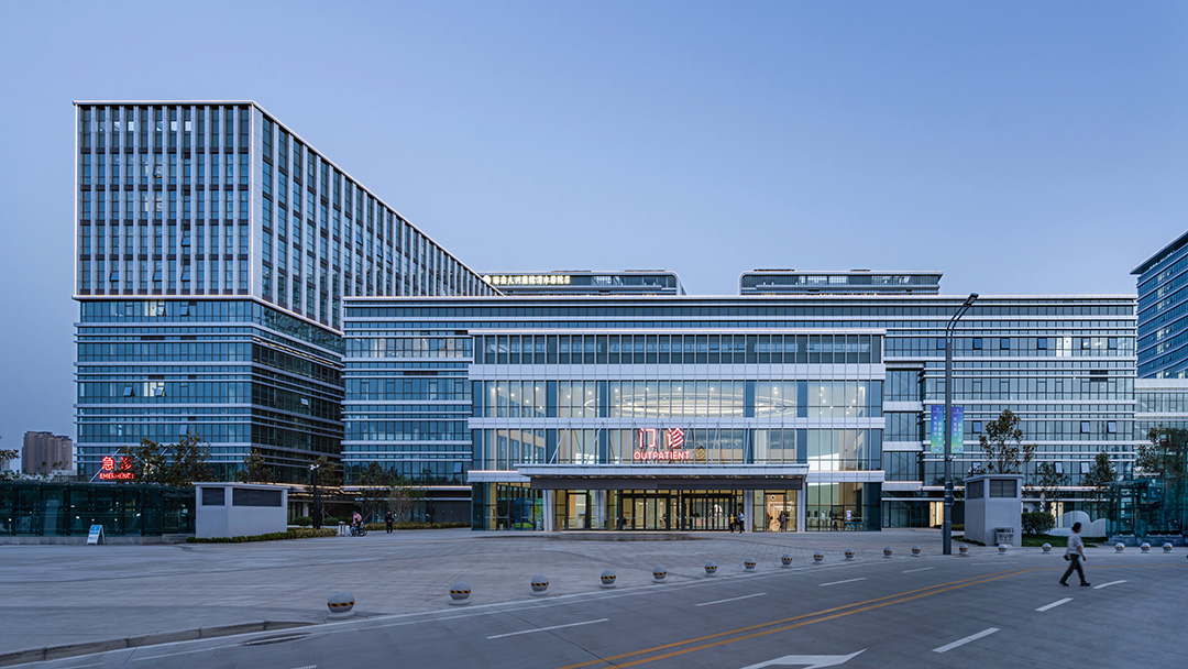 西安大兴医院渭水园园区外景图 西安大兴医院渭水园园区外景图