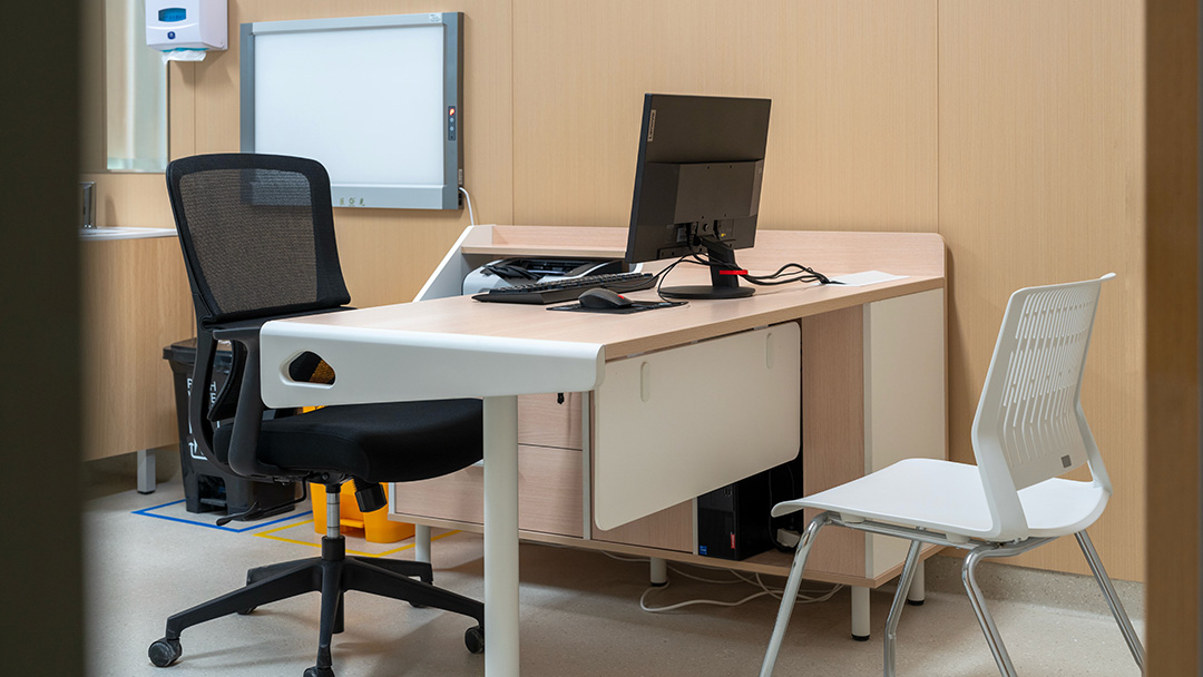 圣奥为西安大兴医院渭水园园区设计的诊室实拍图 圣奥为西安大兴医院渭水园园区设计的诊室实拍图