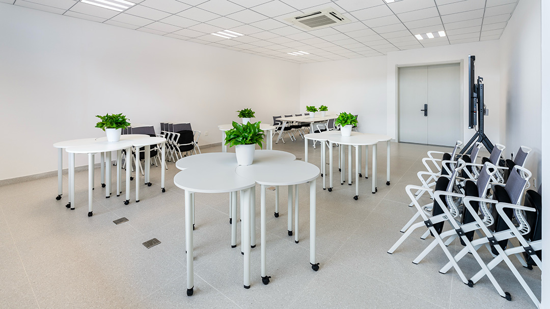 圣奥为中国科学院大学雁栖湖校区设计的教室空间实拍图 圣奥为中国科学院大学雁栖湖校区设计的教室空间实拍图