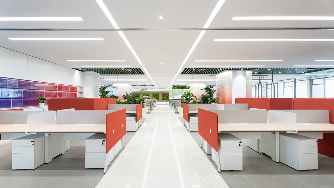 圣奥为太古可口可乐设计的职员空间实拍图 圣奥为太古可口可乐设计的职员空间实拍图