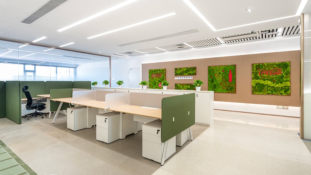 圣奥为太古可口可乐设计的职员空间实拍图 圣奥为太古可口可乐设计的职员空间实拍图