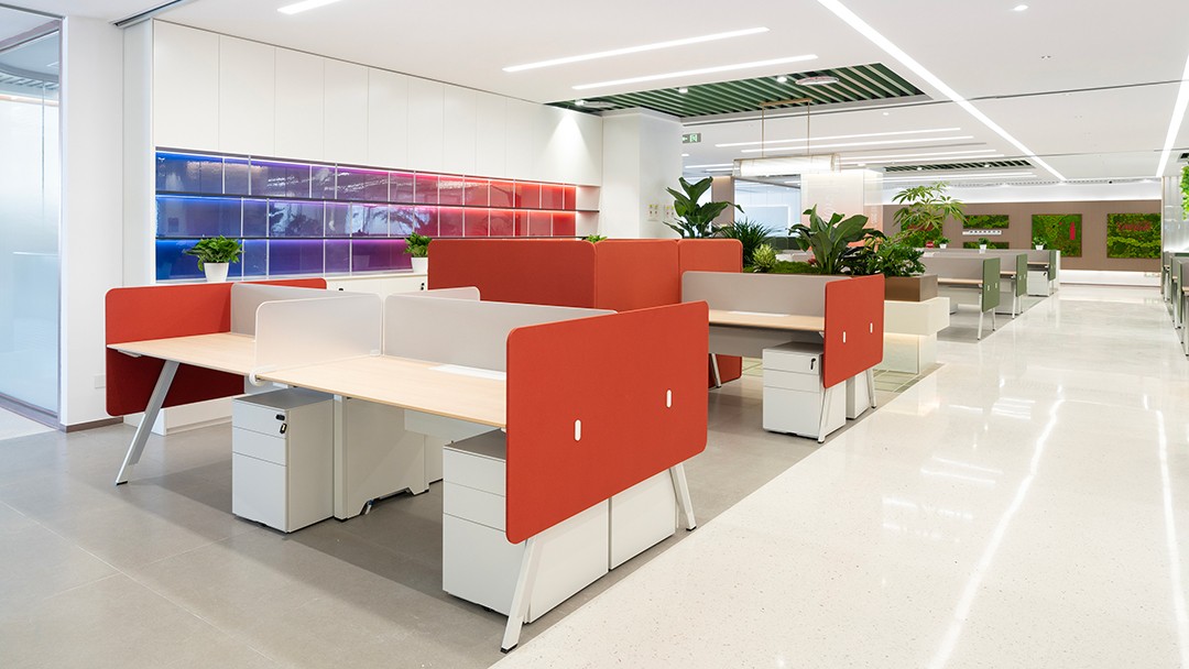 圣奥为太古可口可乐设计的职员空间实拍图 圣奥为太古可口可乐设计的职员空间实拍图