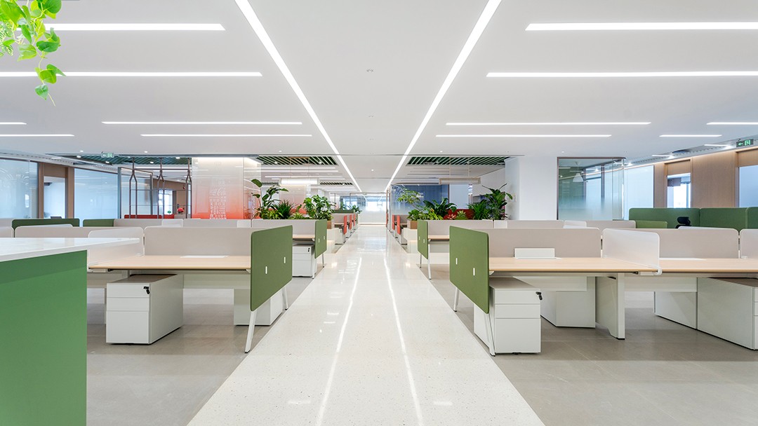 圣奥为太古可口可乐设计的职员空间实拍图 圣奥为太古可口可乐设计的职员空间实拍图