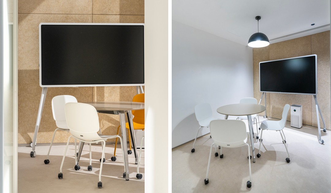 圣奥为港大经管学院上海中心打造的会议空间实拍图