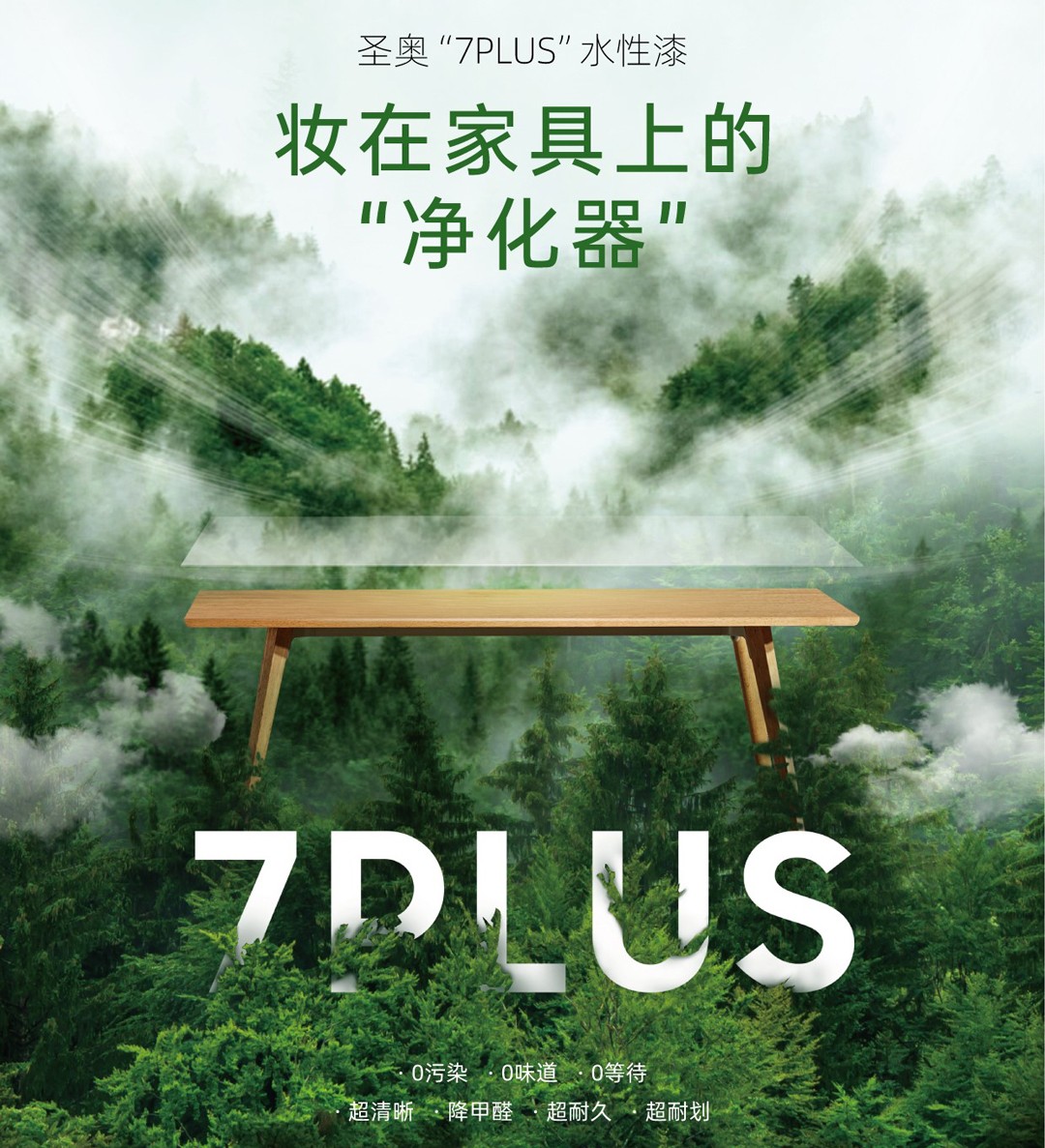 圣奥7PLUS水性漆宣传图